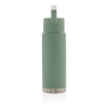 Герметичная вакуумная бутылка, 680 мл, зеленый, нержавеющая сталь; нержавеющая сталь