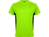 Спортивная футболка «Tokyo» мужская, черный, зеленый, полиэстер