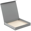 Коробка Modum, серая, серый, переплетный картон; покрытие софт-тач