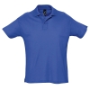 Рубашка поло мужская SUMMER II, ярко-синий, XS, 100% хлопок, 170 г/м2, синий, гребенной хлопок 100%, плотность 170 г/м2, пике