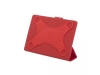 Универсальный чехол для планшетов 10.1", красный, кожзам