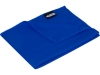 Охлаждающее полотенце «Raquel» из переработанного ПЭТ в мешочке, синий, пластик