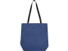 Эко-сумка «Joey» из холста, 14 л, синий, пластик, хлопок