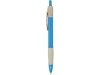Ручка шариковая из пшеничного волокна HANA, голубой, пластик, растительные волокна