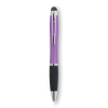 Шариковая ручка с подсветкой, розовый, несколько материалов