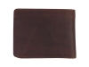 Бумажник «Amos», коричневый, кожа