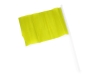 Флаг CELEB с небольшим флагштоком, желтый, полиэстер