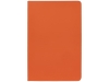 Блокнот в твердой обложке А5 «Wispy», оранжевый, кожзам
