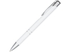 Ручка металлическая шариковая «Moneta» с анодированным покрытием, белый, пластик, алюминий