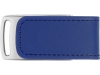 USB-флешка на 16 Гб «Vigo» с магнитным замком, серебристый, кожа, кожзам