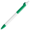 FORTE, ручка шариковая, белый/зеленый, пластик, белый, зеленый, пластик