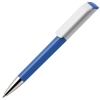 Ручка шариковая TAG, лазурный корпус/белый клип, пластик, бирюзовый, пластик