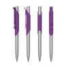 Ручка шариковая "Skil", покрытие soft touch, фиолетовый, металл/пластик/soft touch