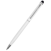 Ручка металлическая Dallas Touch, белая, белый