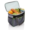 Сумка-холодильник Basic, зеленый; серый, полиэстер; pe