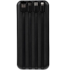 Внешний аккумулятор Omni Qi 10000 мАч, черный, черный, пластик