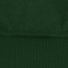 Толстовка с капюшоном Unit Kirenga Heavy, темно-зеленая, зеленый, хлопок