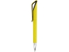Ручка пластиковая шариковая IRATI, черный, желтый, пластик