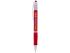 Ручка пластиковая шариковая «Trim», белый, красный, пластик