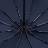 Зонт складной Fiber Magic Major, темно-синий, синий, купол - эпонж, спицы - фибергласс