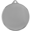 Медаль Regalia, большая, серебристая, серебристый, металл