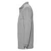 Рубашка поло мужская с длинным рукавом Winter II 210 серый меланж, серый, 15%; плотность 210 г/м²; пике, хлопок 85%; вискоза