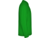Рубашка поло «Estrella» мужская с длинным рукавом, зеленый, хлопок
