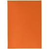 Обложка для паспорта Shall, оранжевая, оранжевый, кожзам