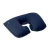 Подушка надувная в чехле, синий, pvc-пластик