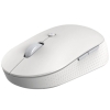Мышь беспроводная Xiaomi Mi Dual Mode Wireless Mouse Silent Edition, белый, белый, пластик