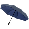 Складной зонт doubleDub, синий, синий, полиэстер, жаккард