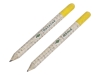 Набор «Растущий карандаш» mini, 2 шт. с семенами базилика и мяты, белый, серый, желтый, бумага