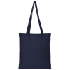 Холщовая сумка Optima 135, темно-синяя, синий, хлопок