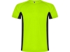 Спортивная футболка «Shanghai» мужская, черный, зеленый, полиэстер