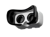 VR-очки «VRR», черный, белый, пластик