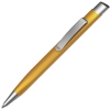 TRIANGULAR, ручка шариковая, желтый/хром, металл, желтый, серебристый, металл
