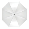 Зонт антиштормовой 27 дюймов, белый, полиэстер