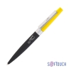 Ручка шариковая "Peri"покрытие soft touch, черный, металл/пластик/soft touch