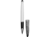 Ручка-роллер Carene Contemporary, белый, серебристый, металл