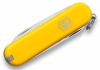 Нож-брелок Classic 58 с отверткой, желтый, желтый, пластик; металл