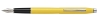 Перьевая ручка Cross Classic Century Aquatic Yellow Lacquer, желтый, латунь, нержавеющая сталь
