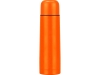 Термос «Ямал» с чехлом, оранжевый, металл