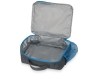 Изотермическая сумка-холодильник «Breeze» для ланч-бокса, серый, голубой, полиэстер