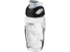 Бутылка спортивная «Gobi», черный, прозрачный, пластик
