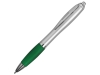 Ручка пластиковая шариковая «Nash», зеленый, серебристый, пластик