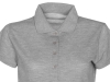 Рубашка поло «First 2.0» женская, серый, хлопок