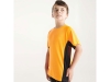 Спортивная футболка «Shanghai» детская, черный, оранжевый, полиэстер