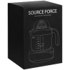 Электрическая соковыжималка для цитрусовых Source Force, серебристо-черная, черный, серебристый