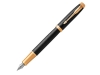 Ручка перьевая Parker IM Premium, F, черный, желтый, алюминий
