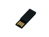 USB 2.0- флешка промо на 16 Гб в виде скрепки, черный, пластик